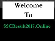 SSC Result 2017 BD