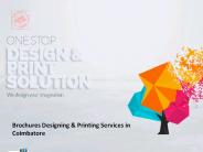 Brochure Designing and Printing Services in Coimbatore