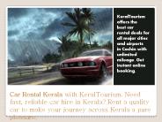 Car rental services in Kerala