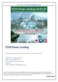 Buy FFXIV Power Leveling at best price from Pls Game Mall