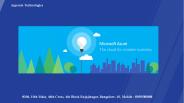 Best Microsoft Azure Training in Bangalore