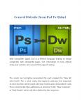 Convert Website From Psd To Xhtml PowerPoint PPT Presentation