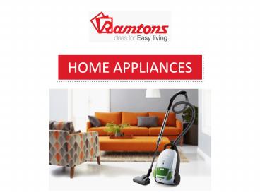 Ramtons-Home Appliances