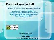 Tour Packages on EMI - Rukmat.com