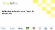 11 Mobile App Development Trends in 2017