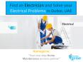 Find an Electrician and Solve your Electrical Problems in Dubai, UAE PowerPoint PPT Presentation