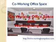 Co-working Office Space in Gurgaon