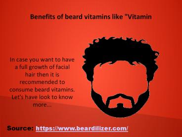 Effective beard vitamins (1)