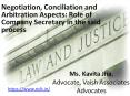 Mediation and Conciliation and Companies Acts, 2013 - NCLT (1) PowerPoint PPT Presentation