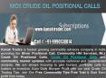 Mcx Crude Oil Positional Calls PowerPoint PPT Presentation