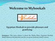 Shisha Pipes, Khalil Mamoon Hookah
