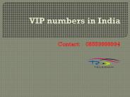 VIP Numbers in India