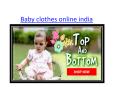 baby clothes online india