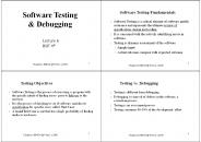 Software Testing