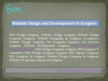 Website Design and Development in Gurgaon