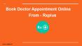 Book Doctor Appointment Online PowerPoint PPT Presentation