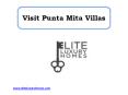Visit Punta Mita Villas PowerPoint PPT Presentation