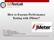 How to Execute Performance Testing with JMeter?