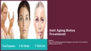 Anti Aging Botox Treatment