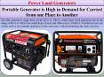 Portable Generator is High in Demand for Carried from one Place to Another.pptx PowerPoint PPT Presentation