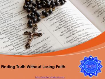 Epiphany: Finding Truth Without Losing Faith