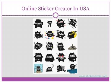 Online Sticker Creator in USA