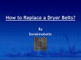 How to Replace a Dryer Belts - Bombinobelts PowerPoint PPT Presentation