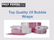 Top Quality Of Bubble Wraps
