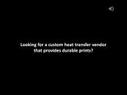 Custom Heat Transfer Vendor | Gulfside Heat Transfers