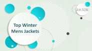 Top Winter mens jackets