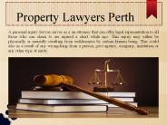 Property Attorney Perth