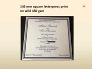 letterpress wedding invitations