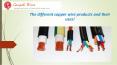The different copper wire products and their uses PowerPoint PPT Presentation