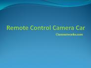 Remote control camera car (1)