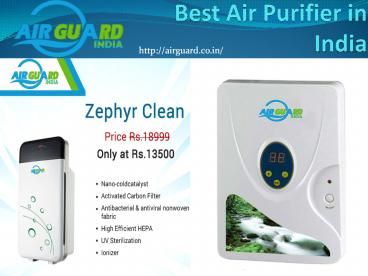 air purifier