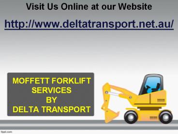 Moffett Forklift