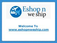 International shipping company in US