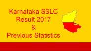 Karnataka SSLC Result 2017 & Previous Statistics
