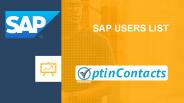 SAP Users List