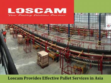 Loscam Provides Effective Pallet Services in Asia