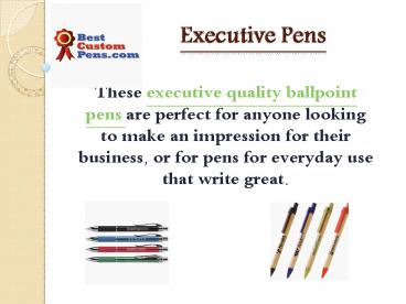 Custom Luxury Pens
