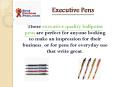 Custom Luxury Pens PowerPoint PPT Presentation