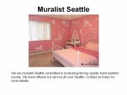 Wall mural artist