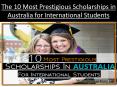 The 10 most prestigious scholarships in australia for international students PowerPoint PPT Presentation