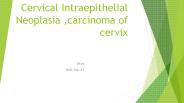 cervical neoplasia