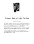 Beginners Guide to Playing The Piano Ebook PowerPoint PPT Presentation