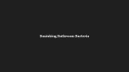 Banishing Bathroom Bacteria