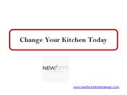 Change Your Kitchen Today