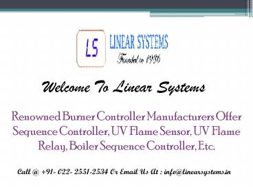 Boiler Sequence Controller Manufacturers (2)