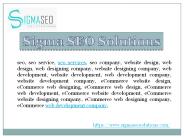 Website Design and Development Services